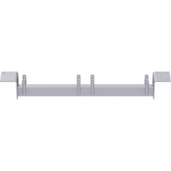METRIQUE - Support-plancher intermédiaire centrique en acier (fixation plancher acier + plancher acier) 0.32 m