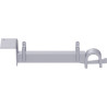 METRIQUE - Support-plancher intermédiaire de bord en acier (fixation support-plancher à tube + plancher acier) 0.32 m