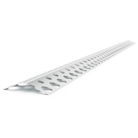 Cornière perforée - 23 x 23 mm - 250 cm de long