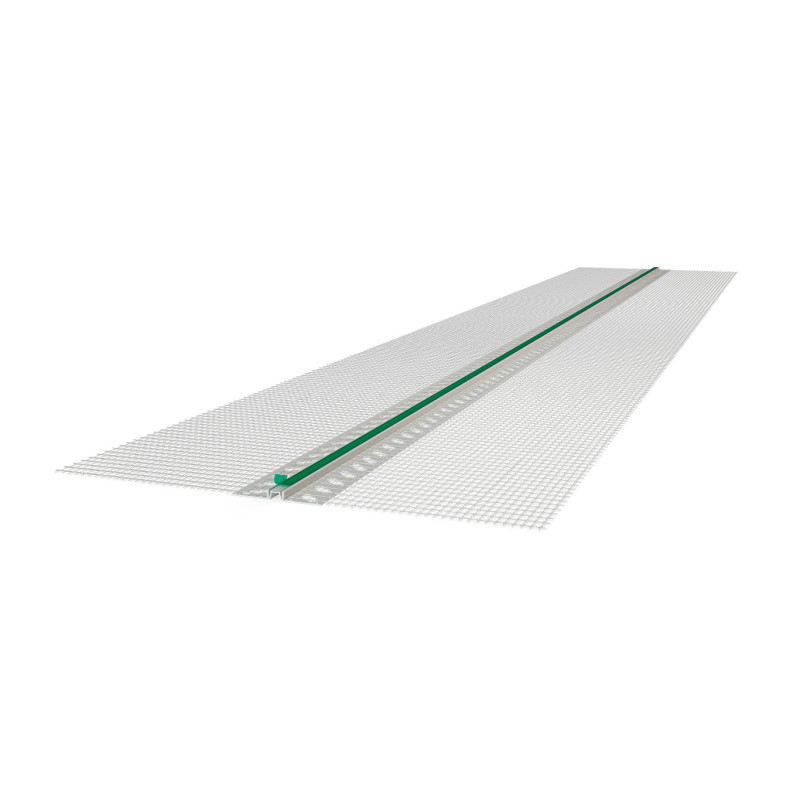 Profile de dilatation - épaisseur d'enduit 6 mm 