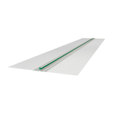 Profile de dilatation - épaisseur d'enduit 6 mm 