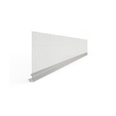 Repère d'épaisseur pour profilé de départ à clipser - épaisseur d'enduit 3 mm 