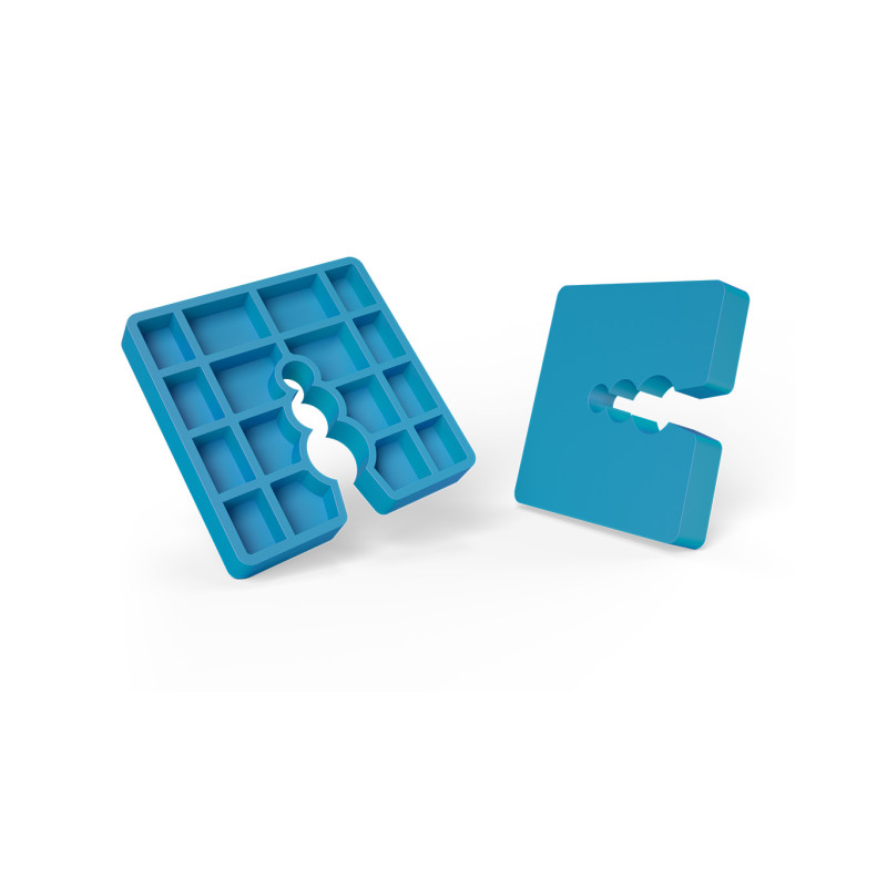 Calle PVC - épaisseur 8 mm - bleu