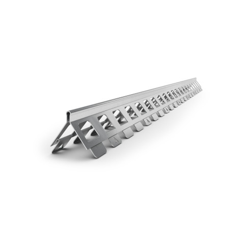 Cornière plâtrière perforée - 40 x 40 mm - enduit 10 mm - 250 cm de long 