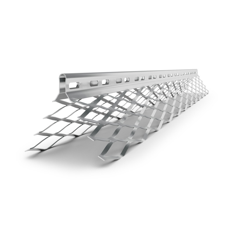 Cornière plâtrière déployée - 48 x 48 mm - 250 cm de long