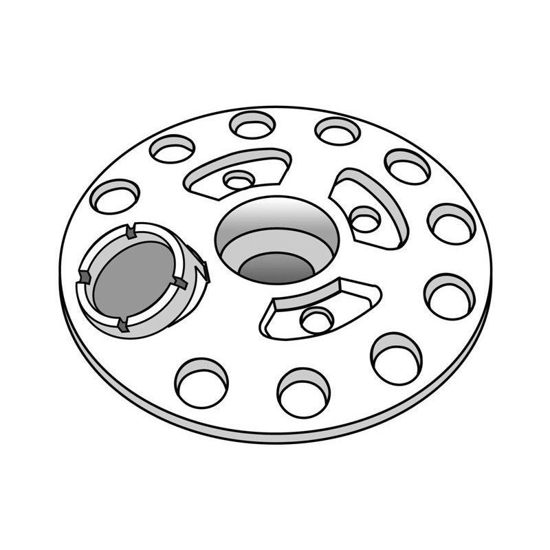 Rosace diamètre 90 mm 