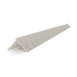 Cornière perforée pour arrondis - 33 x 33 mm - 300 cm de long 