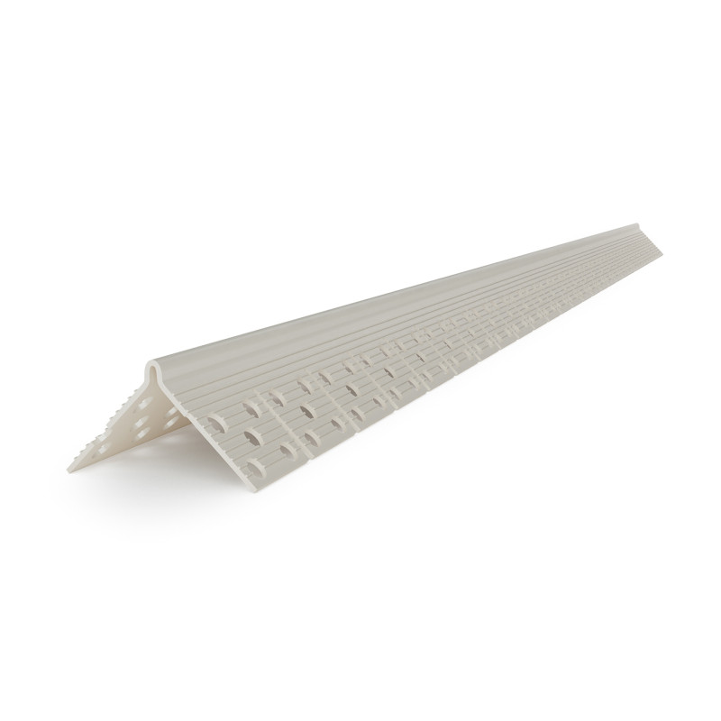 Cornière perforée pour arrondis - 33 x 33 mm - 300 cm de long 