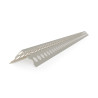 Cornière perforée à angle vif - 24 x 24 mm - 250 cm de long 
