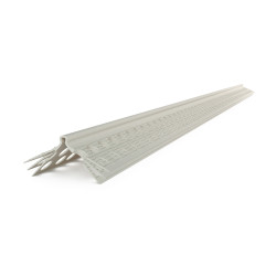 Cornière perforée flexible - 25 x 25 mm - 300 cm de long 