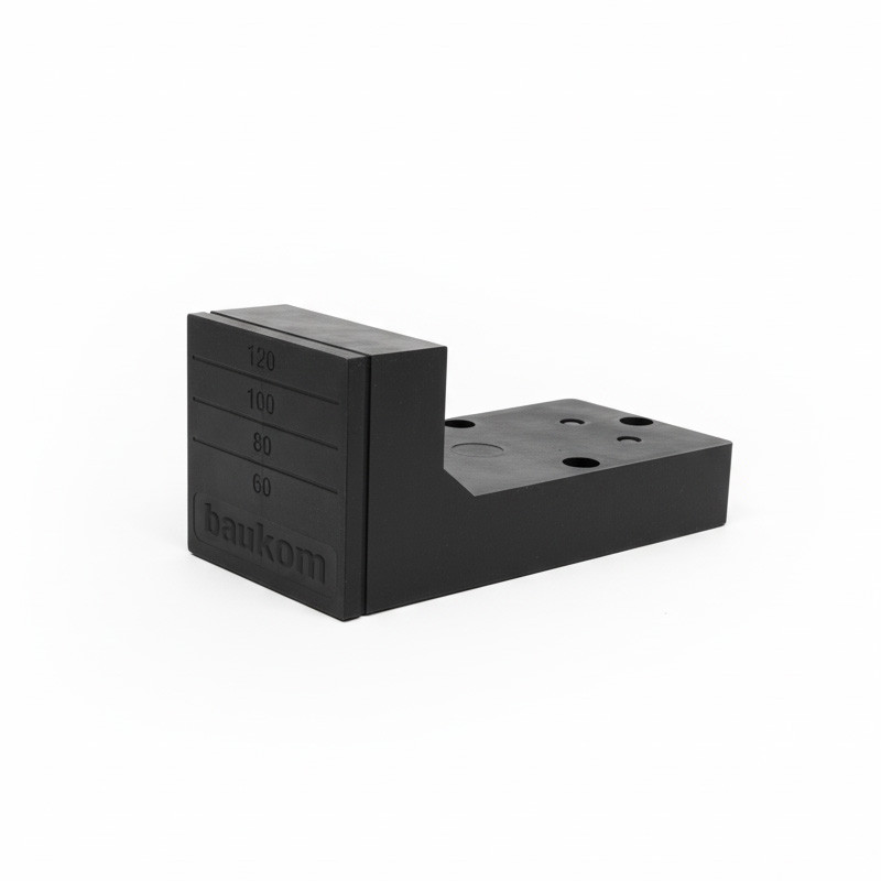 Equerre TRA-WIK PU - Dimensions 60/120 mm - avec matériel de fixation