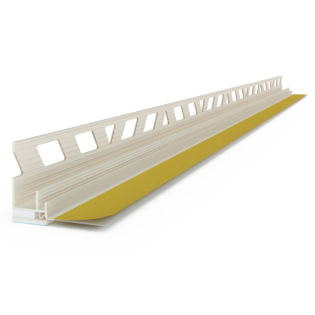 Profilé de protection portes et fenêtres - blanc - 260 cm de long 