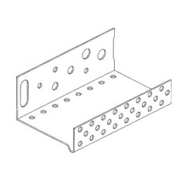 Profilé de départ alu brut - ISO 120  mm 