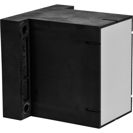 Plaque de montage universel UMP-ALU-TQ (carré) -138 x 138 mm - épaisseur 160 mm - matériel de fixation pour maçonnerie