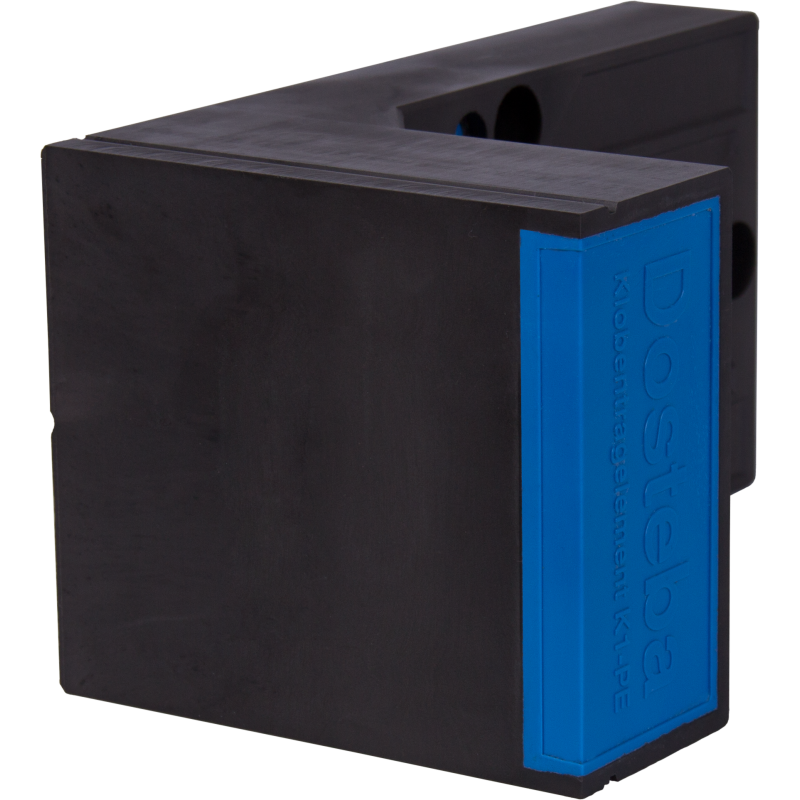 Elément pour fixation des gonds K1-PE - 240 x 125 mm - type 120 - sans matériel de fixation