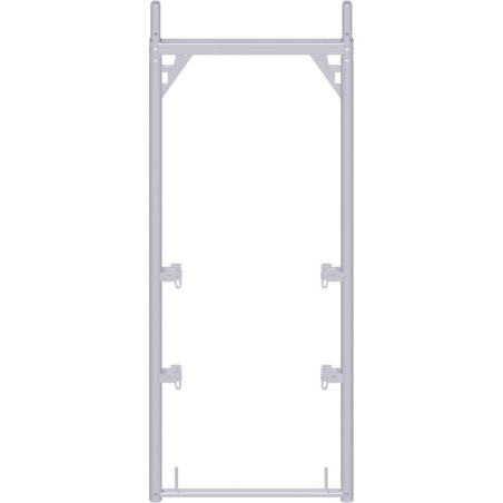 Alfix - Cadre en acier 2.00 x 0.73 m avec 4 boitiers à clavettes