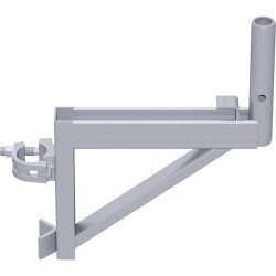 Alfix - Console en acier 0.36 m avec demi-collier