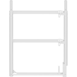 Alfix - Cadre d'extrémité en aluminium 1.00 x 0.73 m