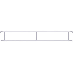 Alfix - Double garde-corps en acier 3.07 m
