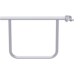 UNIFIX - Double garde-corps frontal en acier 0.74 m 