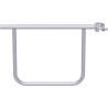 UNIFIX - Double garde-corps frontal en acier 0.74 m 