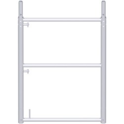 UNIFIX - Cadre d'extrémité en acier 1.00 x 0.74 m