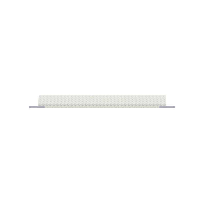 UNIFIX - Recouvrement-fente en aluminium 2,50 m - pour trappe