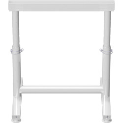 Alfix - Chevalet réglable en aluminium de 0.44 à 0.67 x 0.65 m