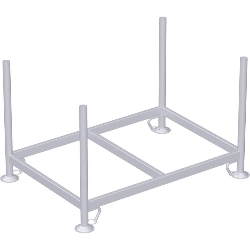 Palette tubulaire avec 4 tubes soudés 1.37 x 0.97 x 0.84 m