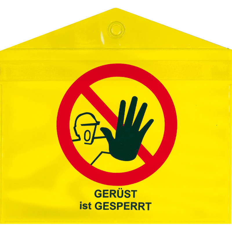 Pochette plastifiée pour PV de chantier - Format A5