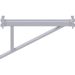 MULTI - Console en U 0.73 m avec 2 têtes à clavettes