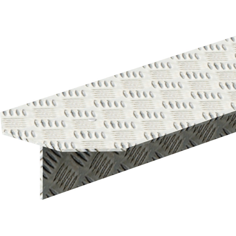 MULTI - Recouvrement fente en forme de T en aluminium 1.09 x 0.19 m