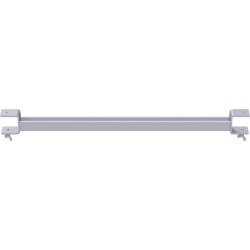 MULTI - Support plancher intermédiaire centrique en U en acier (Version de plancher à plancher) 0.32 m