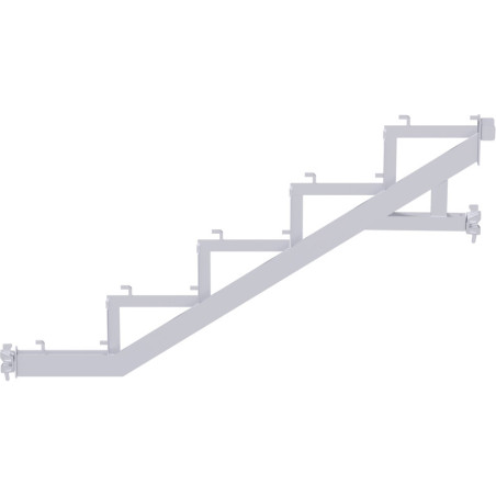 MULTI - Limon avec tête à clavette en acier - charge maxi 500 kg/m² (classe de charge 5) - 1.57 x 1.00 m