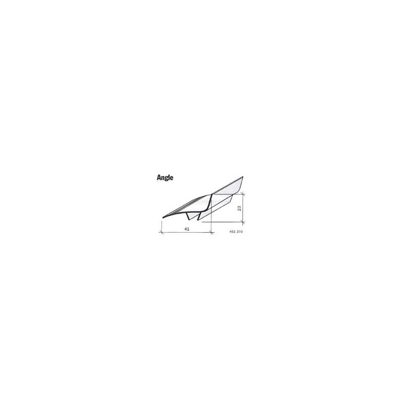 Couvre-joint aluminium - angle - 50 mm