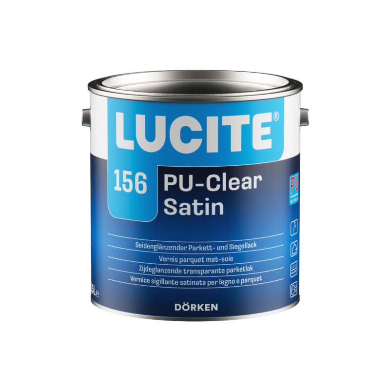 LUCITE 156 PU-CLEAR SATIN INCOLORE - 1L