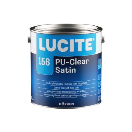 LUCITE 156 PU-CLEAR SATIN INCOLORE - 1L