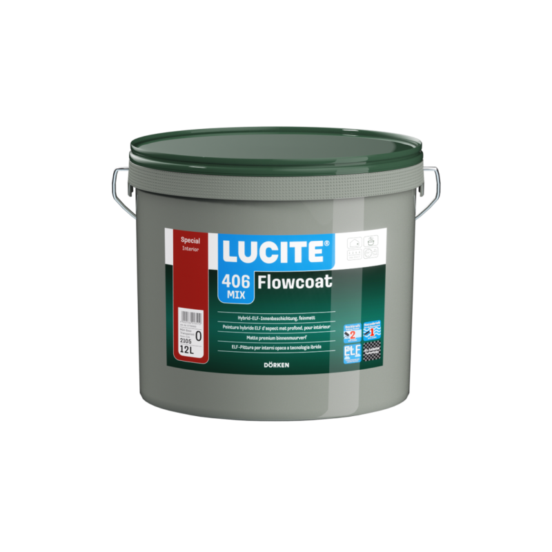 LUCITE 406 FLOWCOAT BLANC - 5L