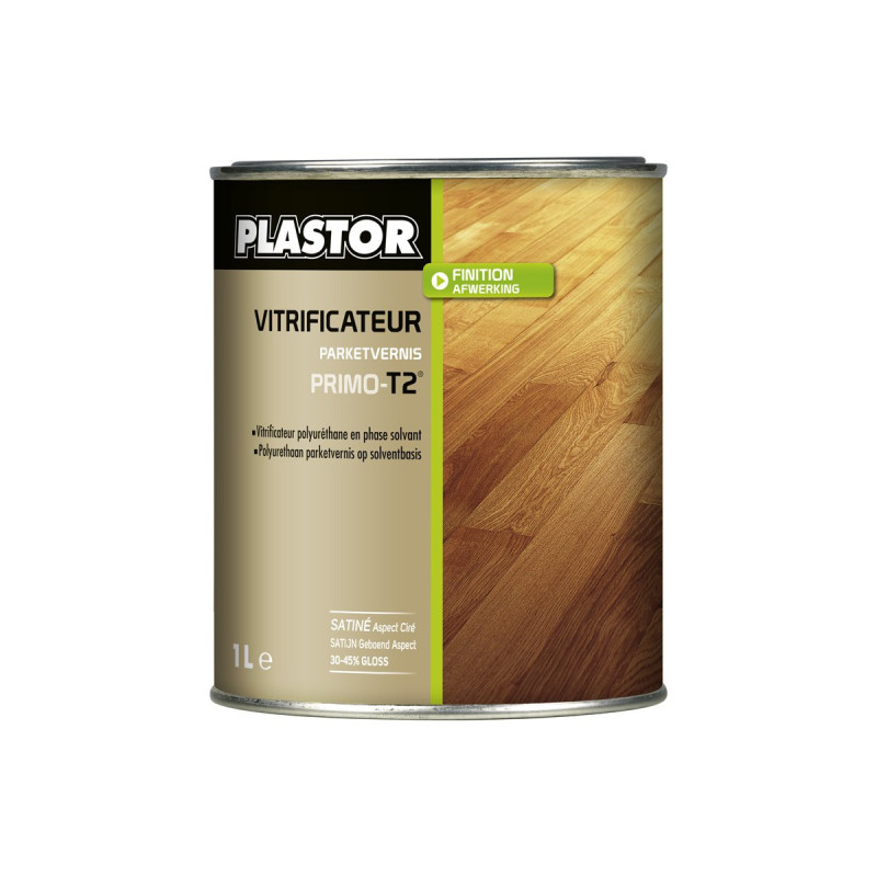 Primo-T 2 Vitrificateur Monocomposant Incolore Brillant - 1 L 