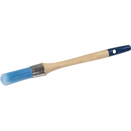 Brosse de Pouce Fibres Bleues Acrylique Virole Inox N°4