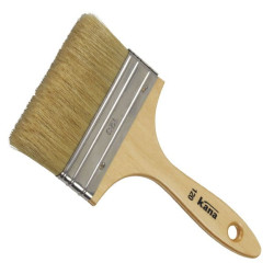 Spalter Soies Blanches Manche Bois Verni 100 mm