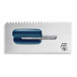 Platoir à Colle Lame Inox 0,7 mm - Denture 6 x 6 - 130 x 270 mm