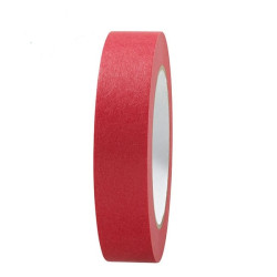 Ruban de Masquage Premium ROUGE HR - 150 Jours 120° - 50 mm x 50 m