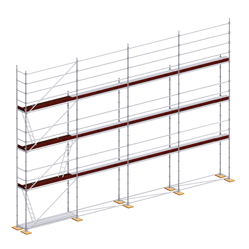Lot d'échafaudage multidirectionnel ~ 100 m²