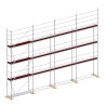 Lot d'échafaudage multidirectionnel ~ 100 m²