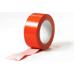 Adhésif toilé orange - 33x48 mm