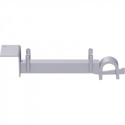 METRIQUE - Support-plancher intermédiaire de bord en acier (fixation support-plancher à tube + plancher acier) 0.32 m