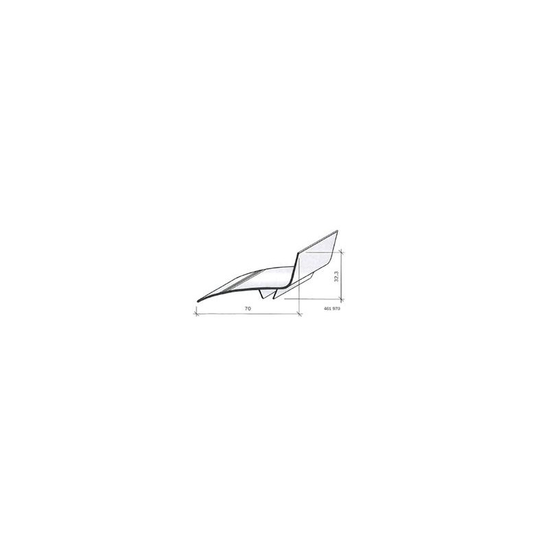 Couvre-joint aluminium - angle - 100 mm
