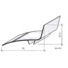 Couvre-joint aluminium - angle - 100 mm