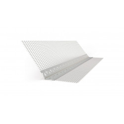 Cornière entoilée en rouleau - maille 4 x 4 - 25 m/rouleau